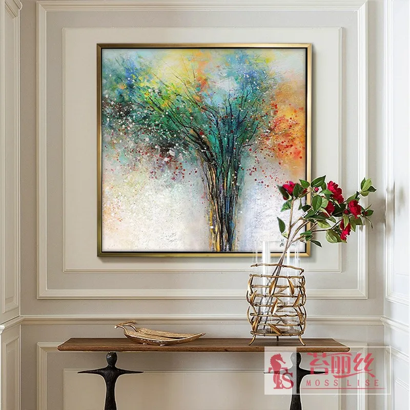 Абстрактное дерево жизни художественная палочка алмазная вышивка крестом