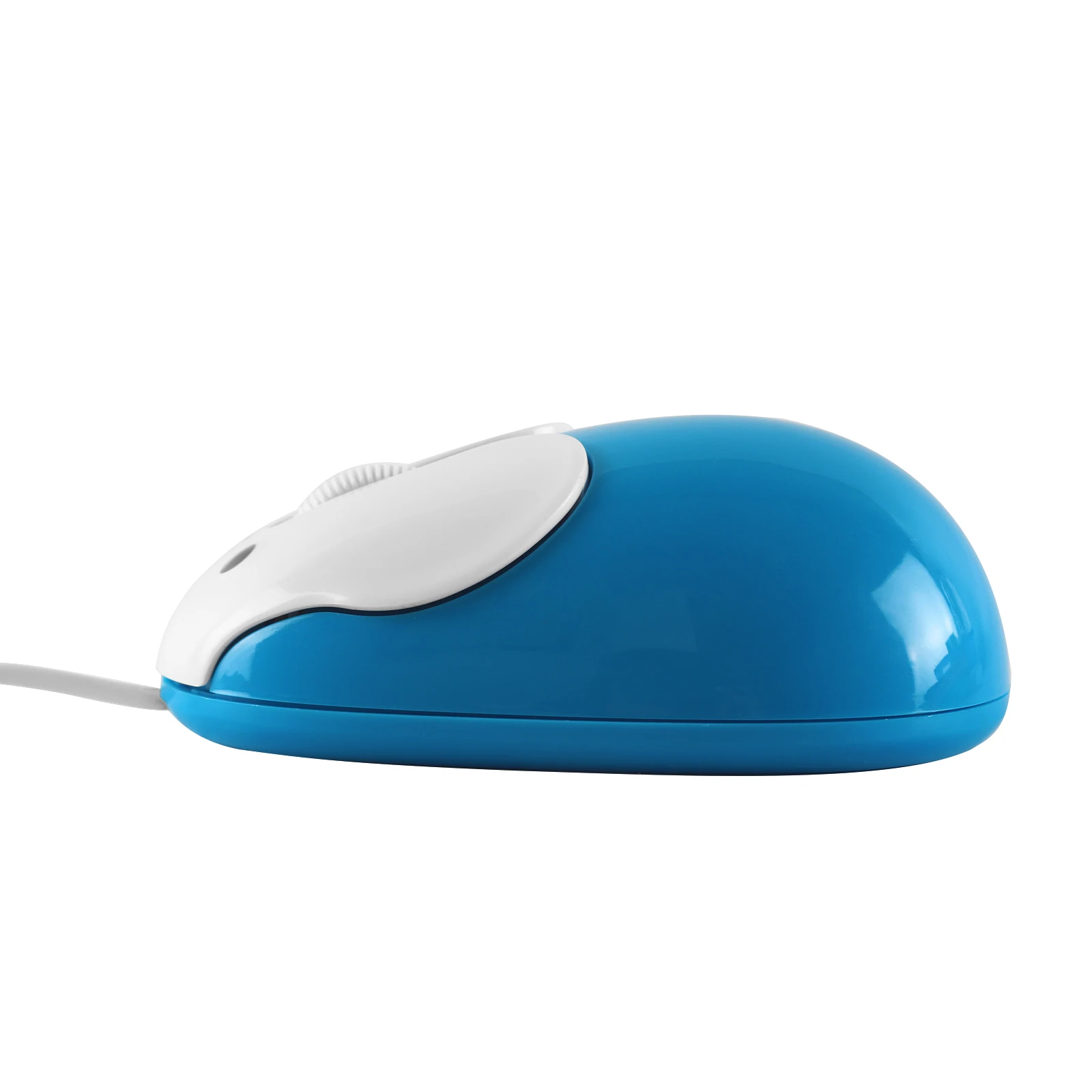 USB Проводная игровая мышь 1600dpi оптическая эргономичная мини Mause 3D с голубым