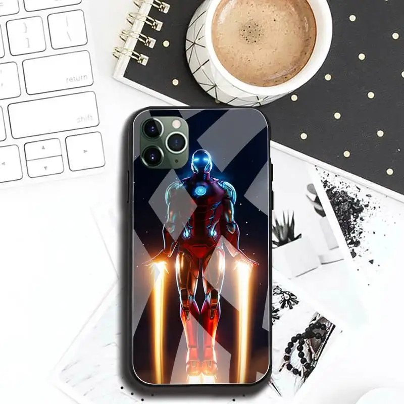 Чехол из закаленного стекла для iPhone 13 12 11 Pro Mini XR XS MAX 8X7 6S 6 Plus SE 2020 | Мобильные