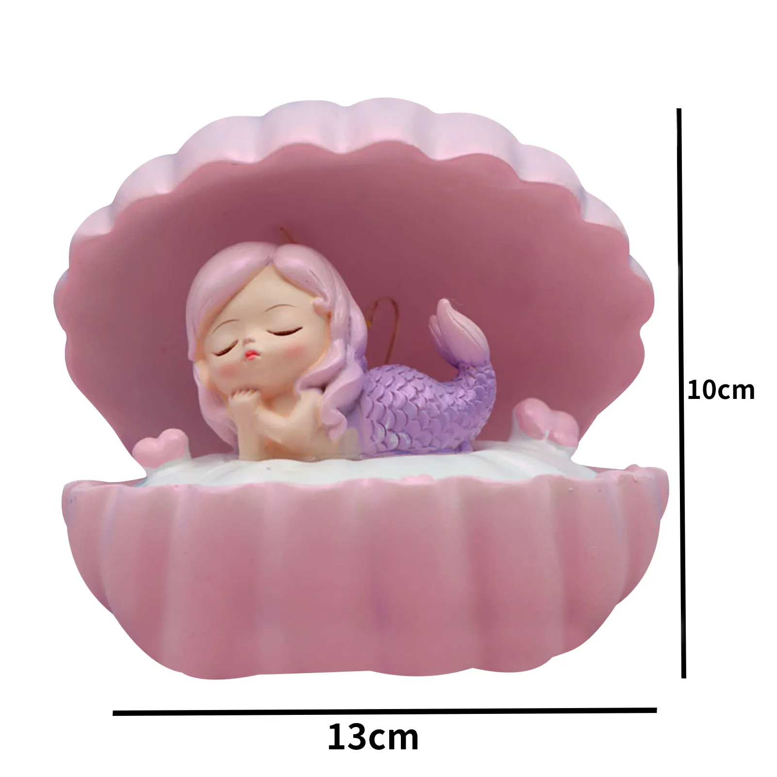 Оболочка ночной светильник украшения ручной росписью смолы Роман Ins ко Дню