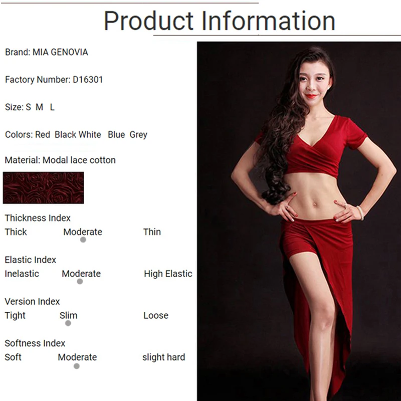 Костюм для танца живота женский из 2 предметов соблазнительный костюм модала и