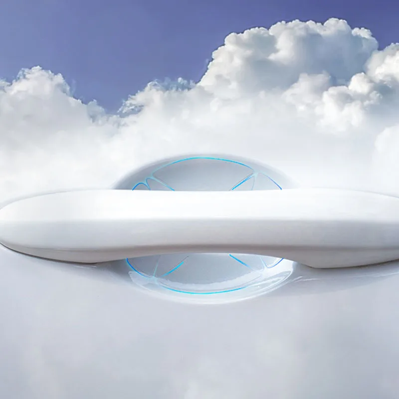 4 шт./компл. Защитная пленка для ручки автомобиля внешняя прозрачная наклейка TOYOTA