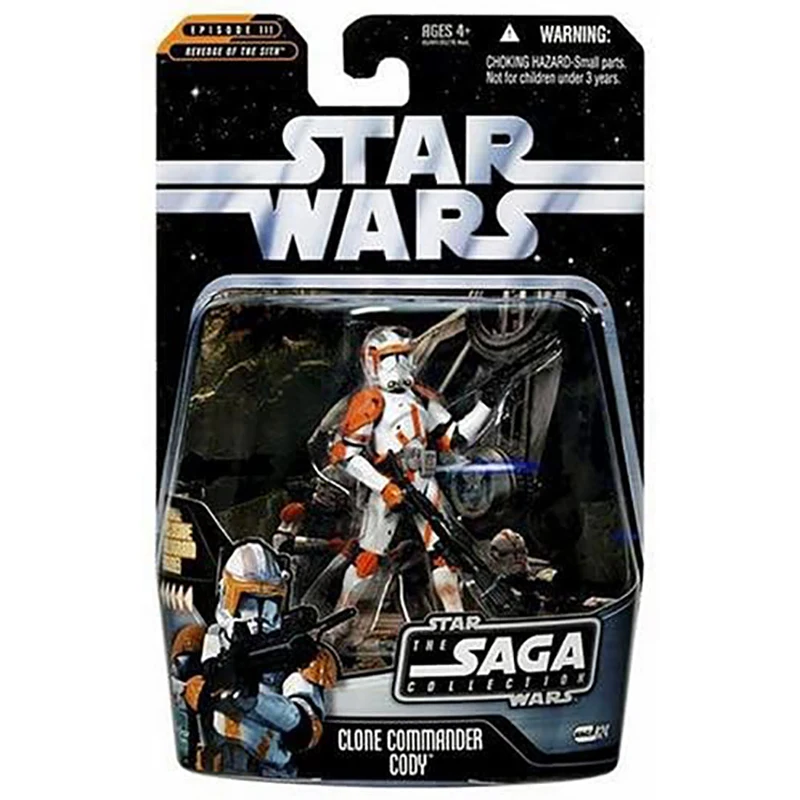 

Star Wars - The Saga Collection Episode III Revenge of The Sith - Basic Figure Commander Cody Action Figure toys for children