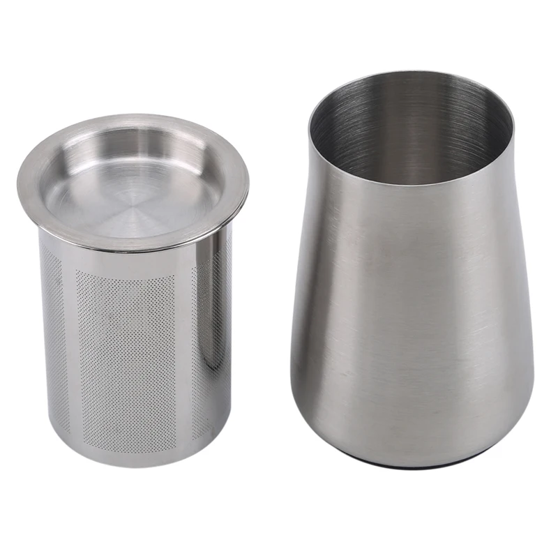 

3 in 1 Powder Sieve Stainless Steel Coffee Cocoa Flour Dustproof Flour Filter Cup Coffee Grinder Accessory Necessity DIY Tool