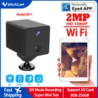 Мини-камера Vstarcam, 1080P, Wi-Fi, 1500 мАч, перезаряжаемый аккумулятор, IP-камера, AI PIR, датчик обнаружения тела, ИК Ночная инфракрасная CMOS