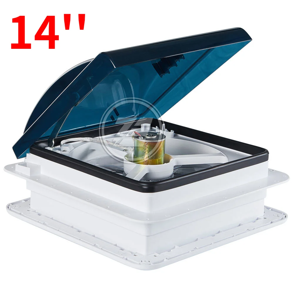 

14' 420mm DC 12V Manual Control RV Roof Vent Caravan Skylight RV AIR Fan Motorhomes Camper trailer Window Accessories
