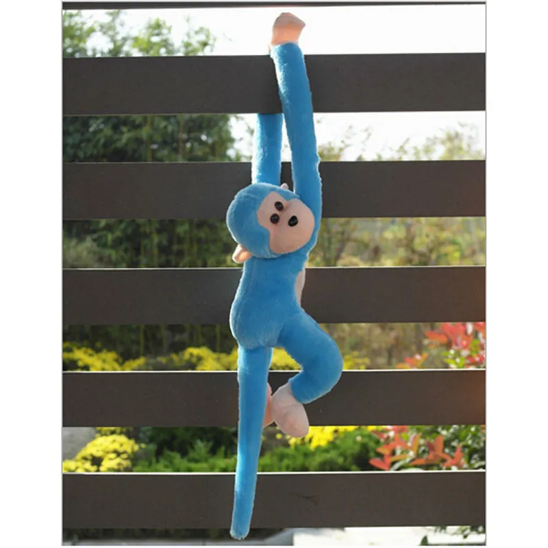 Милая плюшевая игрушка в виде обезьяны скрич кукольные гиббоны детский подарок