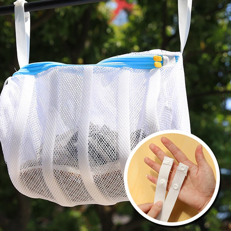 

Mesh Net Pouch Laundry Shoes Washing Bags Machine Cleaning Protector Tool Laundry Storage & Organization Laundry Bags