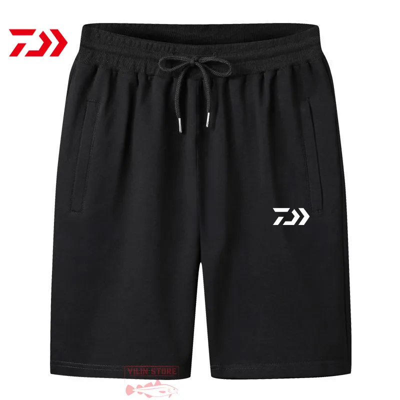 

Summer Fishing Shorts Daiwa Men Outdoor Sport Cotton Shorts Breathable Beach Trousers Cycling Fishing Shorts Fishing Clothing