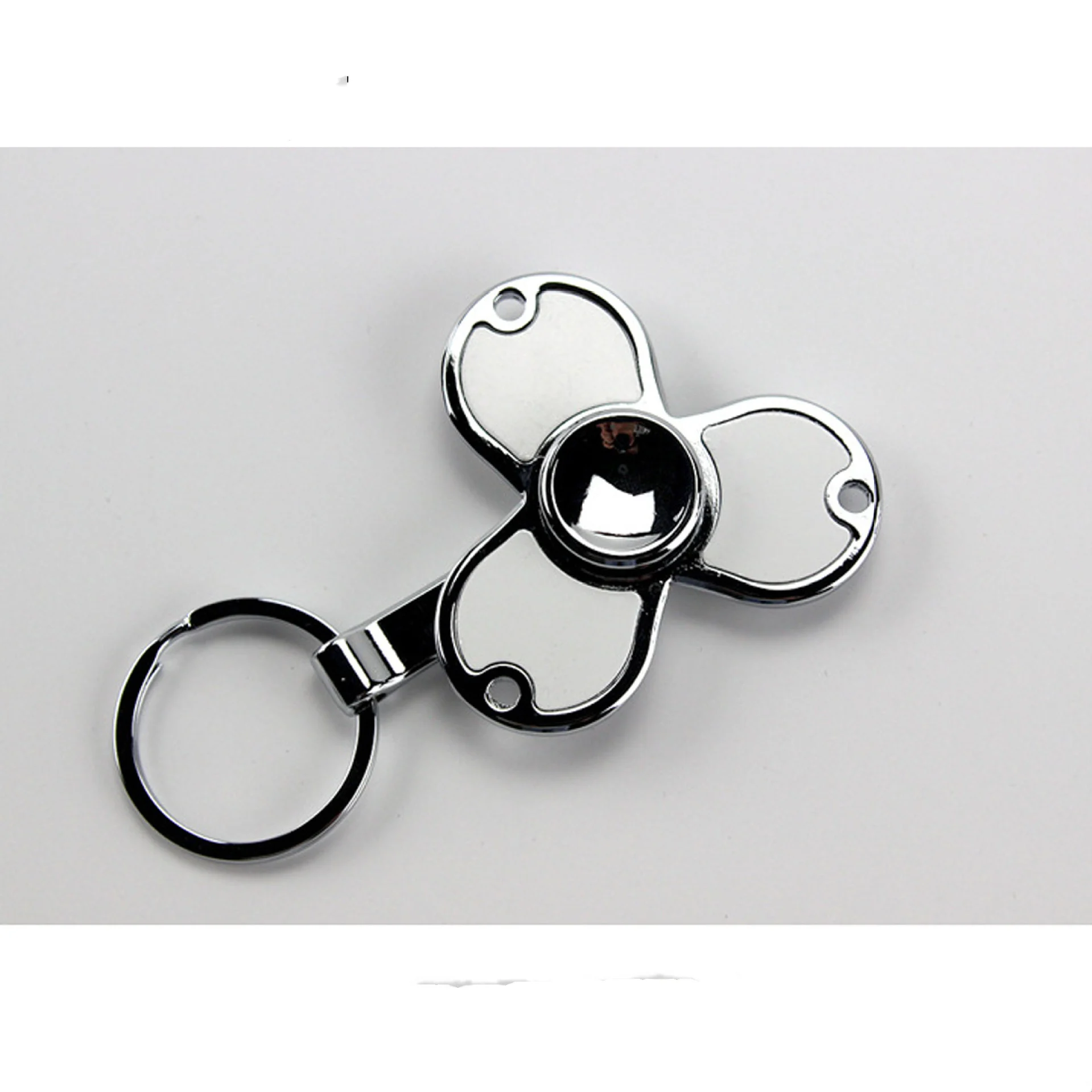 6 шт./лот бесплатная доставка пустая сублимационная цепочка для ключей гироскоп