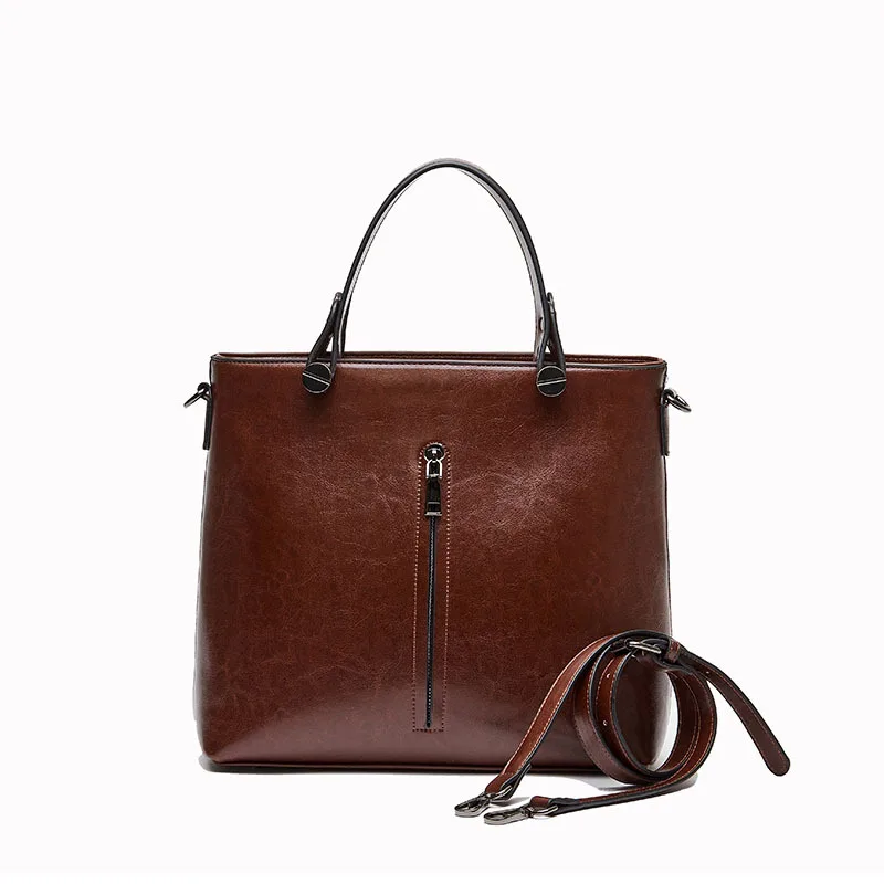 Новинка 2020 сумка из натуральной кожи Женская Повседневная на плечо винтажная