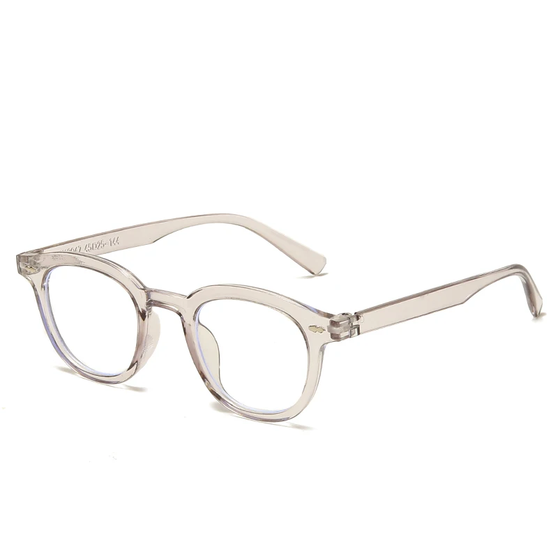 

2021 Trends Office Anti Blue Light Glasses Computer New Women Blue Blocking Gaming Men Round Anti-Blue Light Eyeglasses Frame