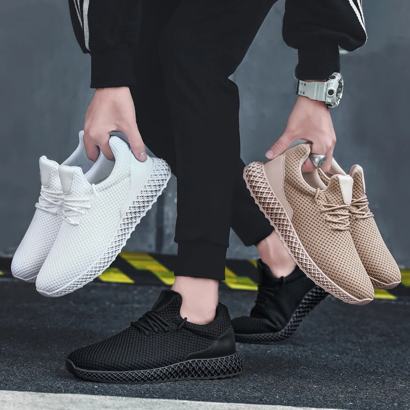 Shoes Men trainers Fashion big Size 45 46 Sports Sneakers Casual chunky new sale cushion Lightweight tennis Jogging 2019 Breath | Обувь