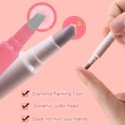 Алмазная живопись Пергаментная Бумага Резак керамическое лезвие для резки крышки идеально DIY 5D живопись с бриллиантами инструменты аксессуары