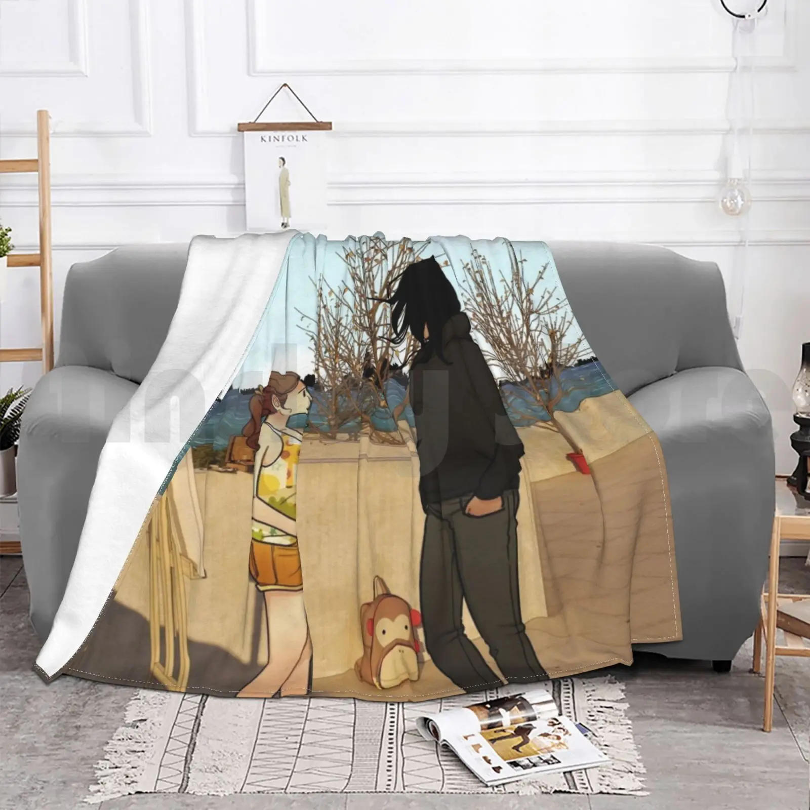 Модное повседневное одеяло Tora &amp Poppy на заказ