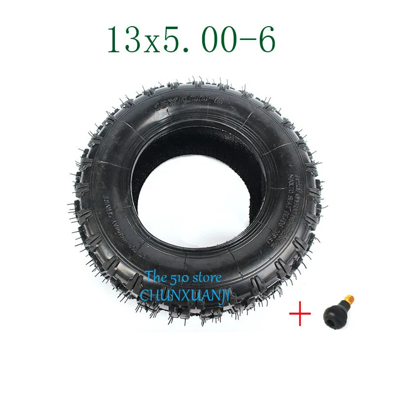 13x5. 00-6 дюймов бескамерная шина 13*5,00-6 вакуумных шин бабочка цветок шины для мини-багги косилка Картинг скутер вне дорожное колесо