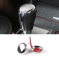 abs chrome for toyota rav4 corolla 2014 2015 2016 2017 2018 accessories car gear shift lever knob handle cover trim car styling