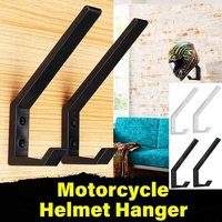 2pcs abs hook rack motorcycle helmet holder hook jacket hanger home luggage hook multipurpose wall mount rack for kitchen door