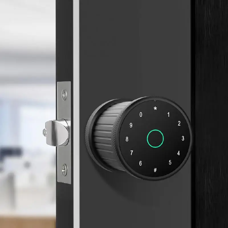 Новый Умный автоматический замок со сканером отпечатков пальцев и граффити Bluetooth