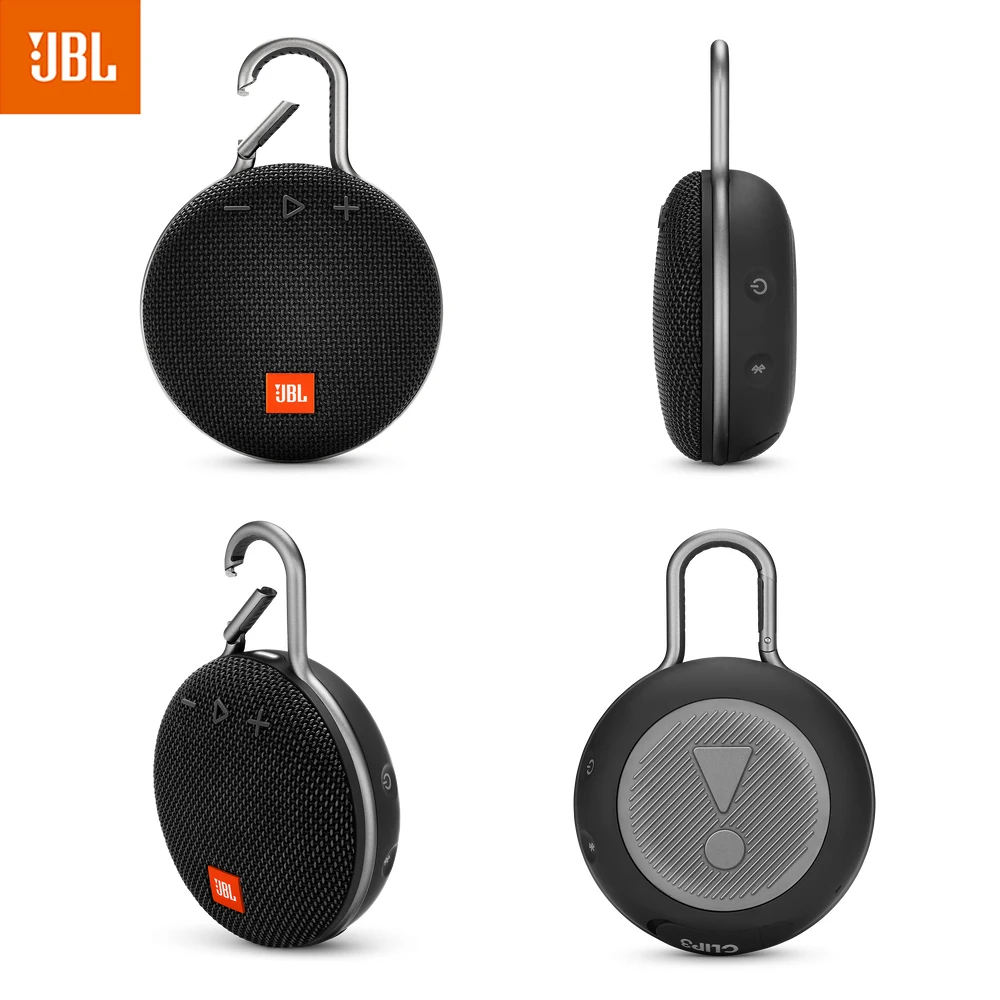 JBL CLIP 3 оригинальный беспроводной Bluetooth динамик IPX7 водонепроницаемый спортивный с