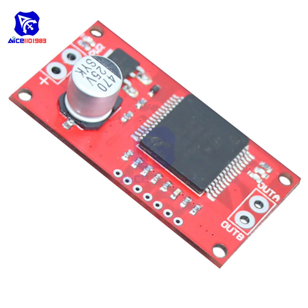 Драйвер шагового двигателя diymore VNH2SP30 Monster Замена модуля H-bridge L298 для Arduino |