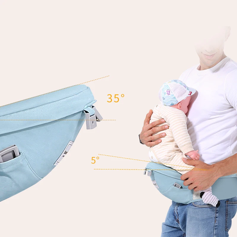 Four Seasons General Baby Carrier Waist Stool before Holding Style Multi-functional Baby Sit Deng Single Stool Summer Breathable