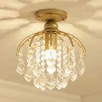 crystal chandelier e27 led ceiling chandelier modern gold living room led room decoration