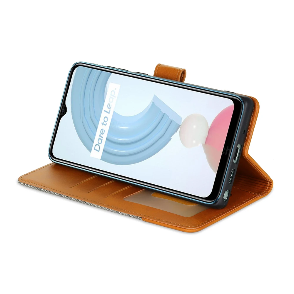 Чехол для Realme C21 C2 C2s C25s C25 C21Y C20A C20 кожаный чехол-книжка телефона C 20 20a 21y 2s 25 25s 21 |