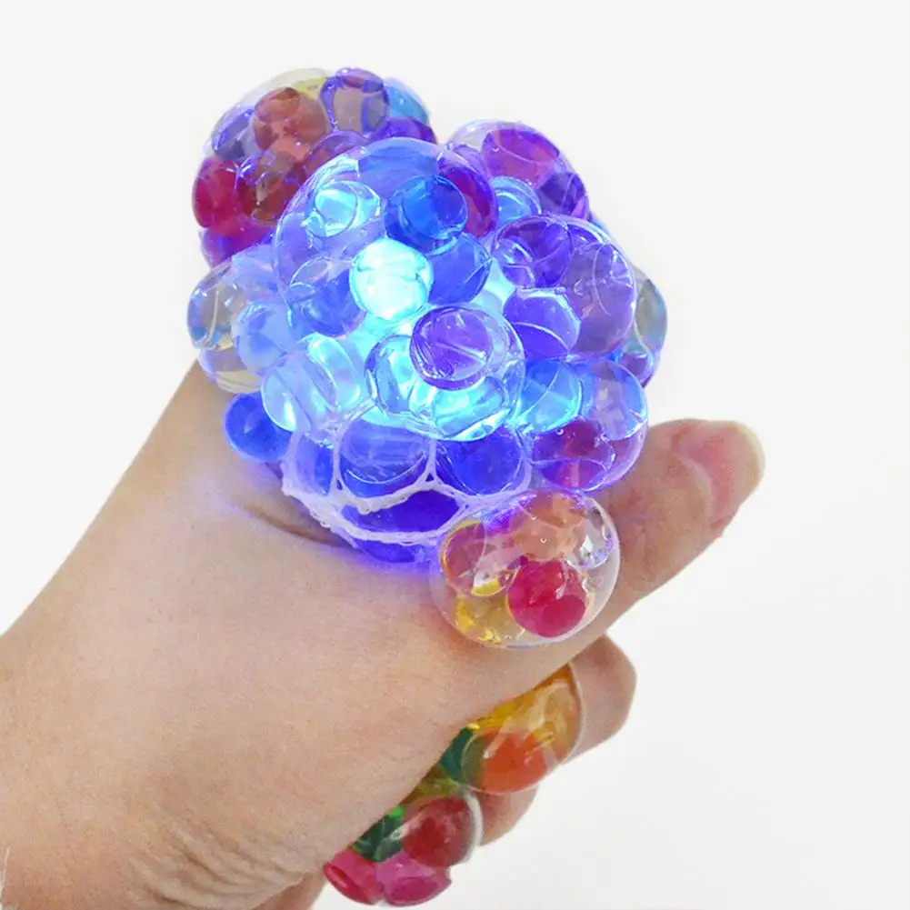 Bolas de uvas para aliviar el estr&eacute;s, juguete para aliviar la presi&oacute;n de las manos, pelota de malla, pelotas blandas, 1 Uds., 6cm-1