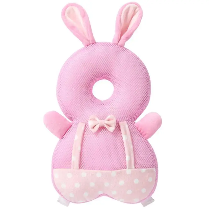 A-rabbit Защита для головы малыша, защитный коврик для спины, подушка для младенцев, головной убор для малышей, медведь, кролик, детская подушка для защиты головы - Цвет: A-rabbit