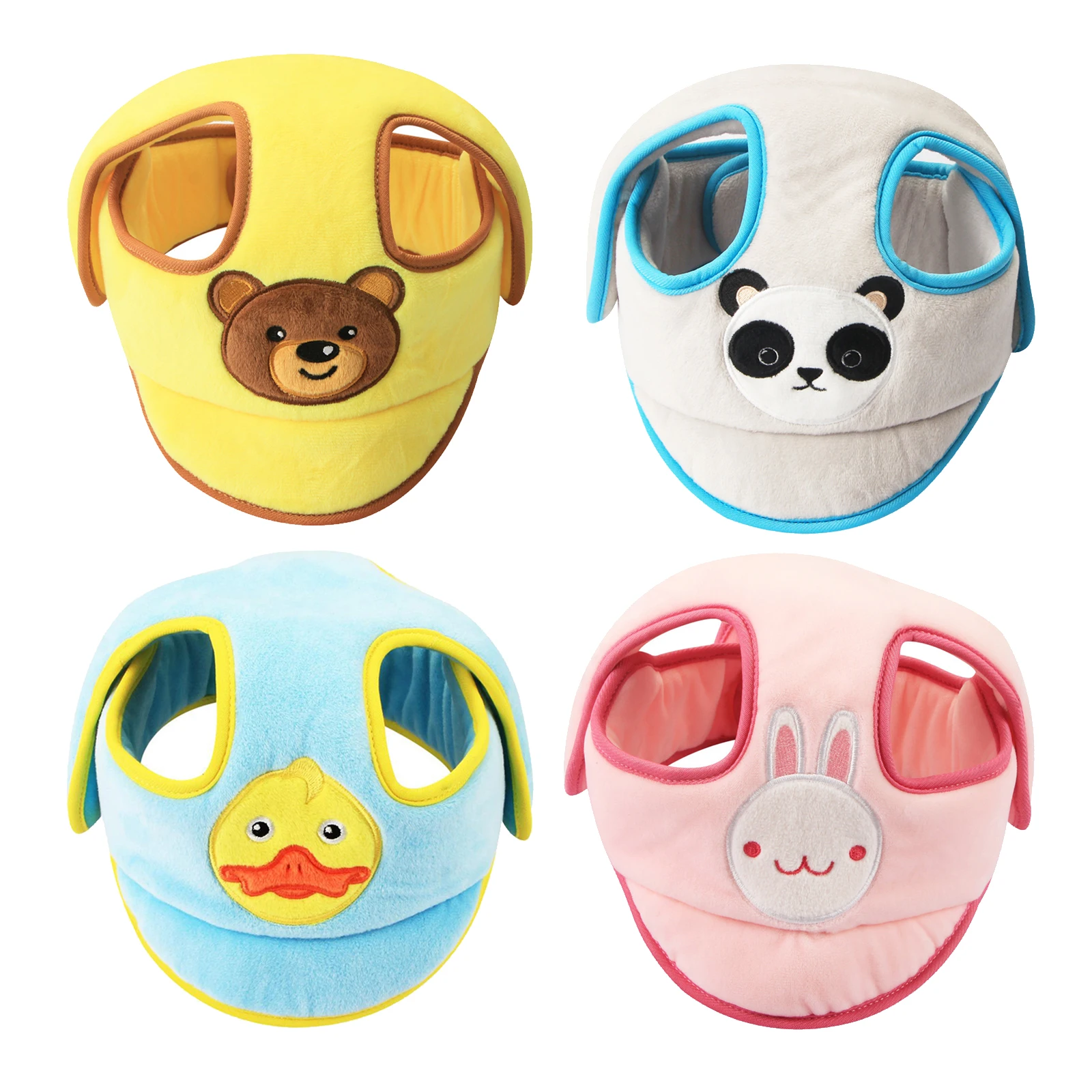 

Adjustable Toddler Newborn Baby Children Helmet Anti-collision Head Cap Hat NEW