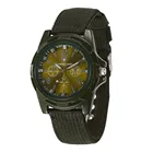 Мужские многофункциональные спортивные часы, Швейцарские военные часы с тремя отверстиями, армейские мужские часы с нейлоновым ремешком