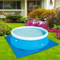 waterproof dustproof mat folding large size swimming pool round ground above ground swimming pools iatable ground cloth