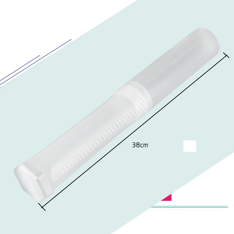 

Student Supplies Pencil Case Holder Portable Adjustable Transparent Pen Holder