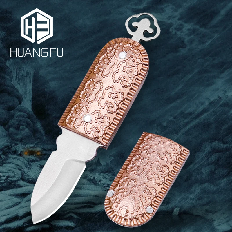 

HUANGFU Folding knife self-defense knife mini knife pocket knife EDC defense tool outdoor knife survival knife tactical knife