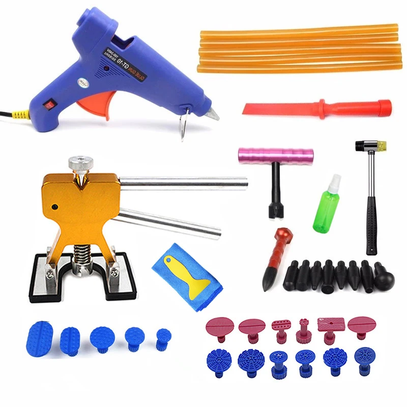 

Инструменты для удаления вмятин, инструменты для ремонта вмятин без покраски, вытягиватель вмятин, набор ручных инструментов