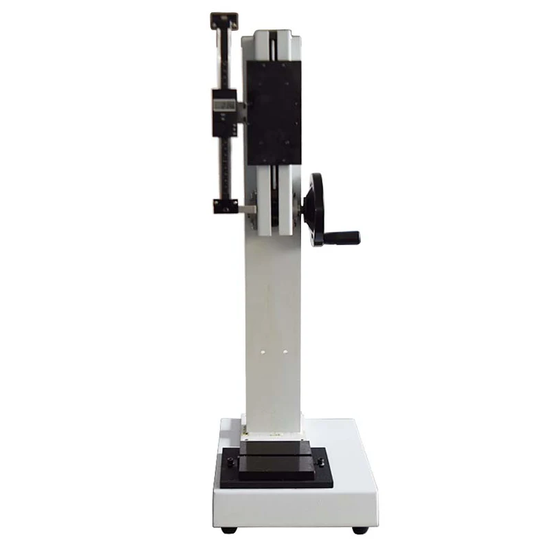 500N вертикальный нажимной и Тяговый испытательный стенд с боковым маховиком |