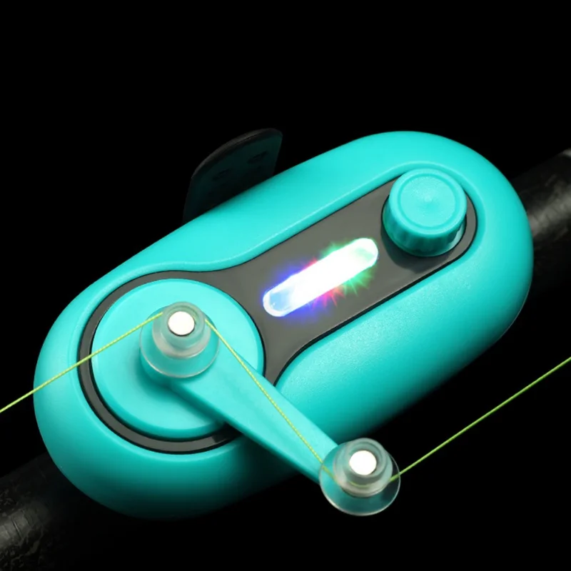 

Рыболовная сигнализация, Электронный зуммер, светодиодный индикатор Bite Met 3 LR44, батарея, блестящий сигнал, звуковой звонок, зажим на удочку, Н...