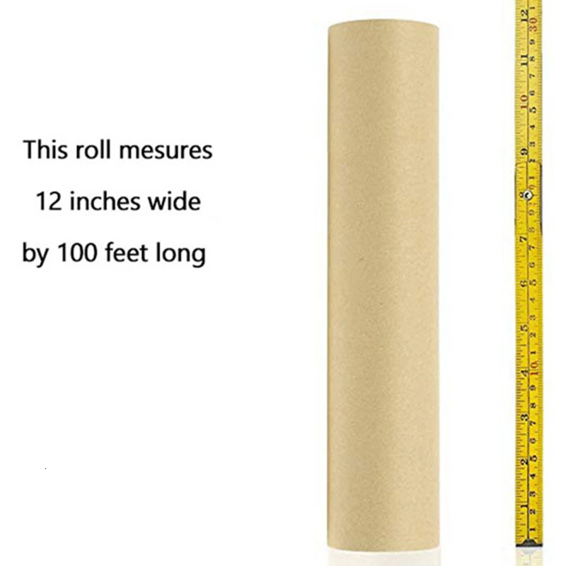 30 метров коричневый крафт оберточная бумага рулон для свадьбы День рождения