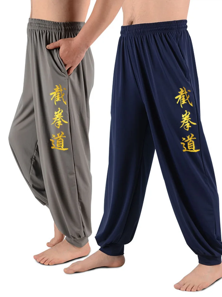 Брюки Брюс Ли одежда джинсы штаны для боевых искусств китайская форма кунг-фу