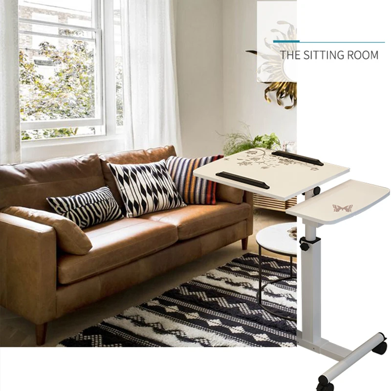 Складной компьютерный стол регулируемый портативный для ноутбука вращающийся