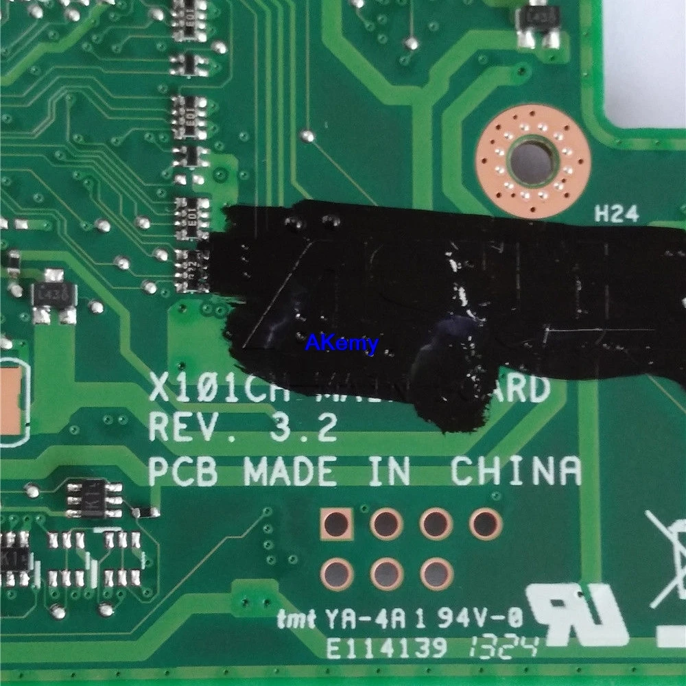 

Akemy For Asus X101C X101CH X101CH Laptop Motherboard 2 cores CPU REV2.3/2.0 100% Tested Mainboard