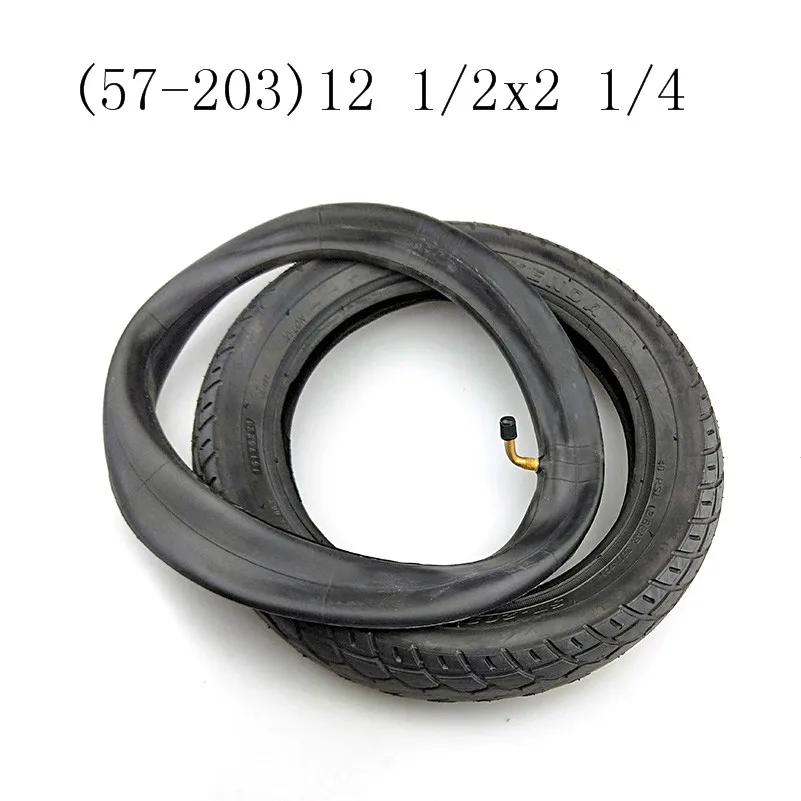 Молниеотгрузка велосипедная коляска городской Электрический скуте шины набор 12