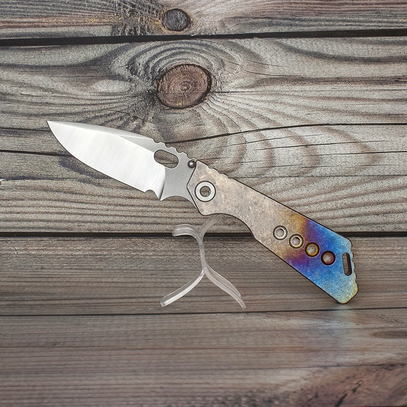 Нож складной из титана с титановой ручкой M390 | Инструменты