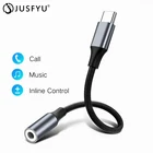 Адаптер для наушников с разъемом USB C на 3,5 мм AUX, аудиокабель для Huawei P30 pro, Xiaomi mi 9, oneplus 8 pro, адаптер usb C
