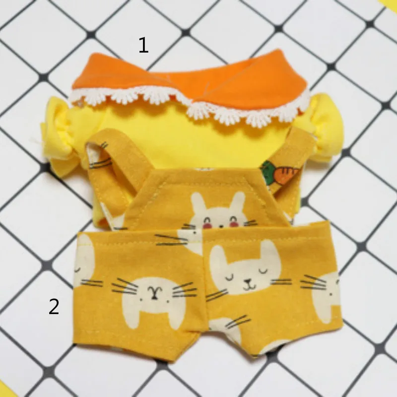 

[MYKPOP]KPOP Doll's Clothes and Accessories 2pcs Set for 20cm tall Doll, KPOP Fans Collection SA19100201