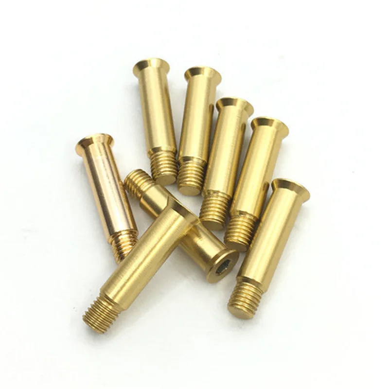 Оси из алюминиевого сплава для скоростного конька длина 10 100 200 34 мм * 8 запчасти