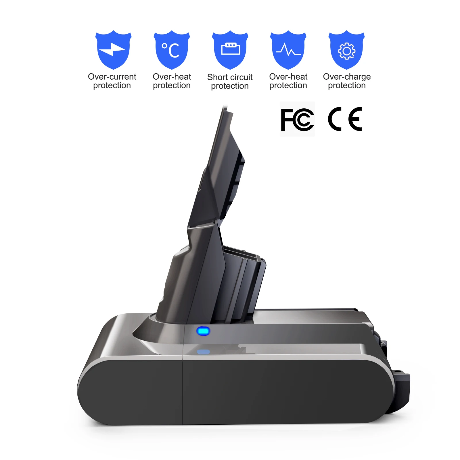 Сменный аккумулятор V7 для пылесосов Dyson ручные пылесосы SV11 Motorhead Animal Trigger