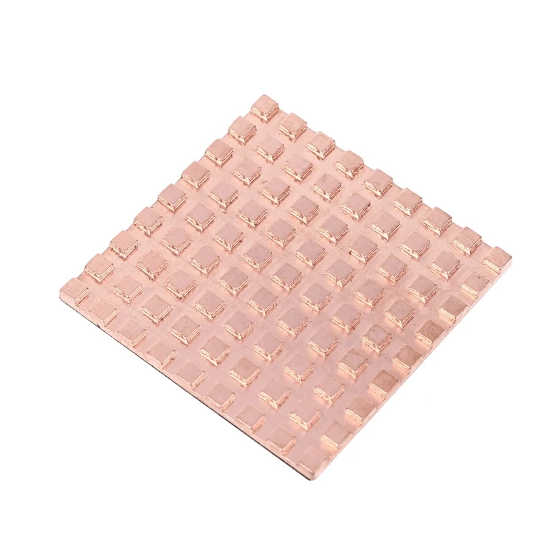 

2pcs Pure Copper Heat Sink Adhesive Back Heatsink Cooling for VGA DDR IC Chipset F3MA