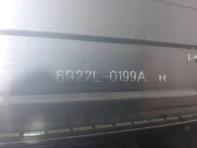 2 шт./компл. светодиодный Подсветка полосы для LG 55UH651V 55UH650V 55UH7650 55UH671V 6922L 0189A 0199A LC550EGG